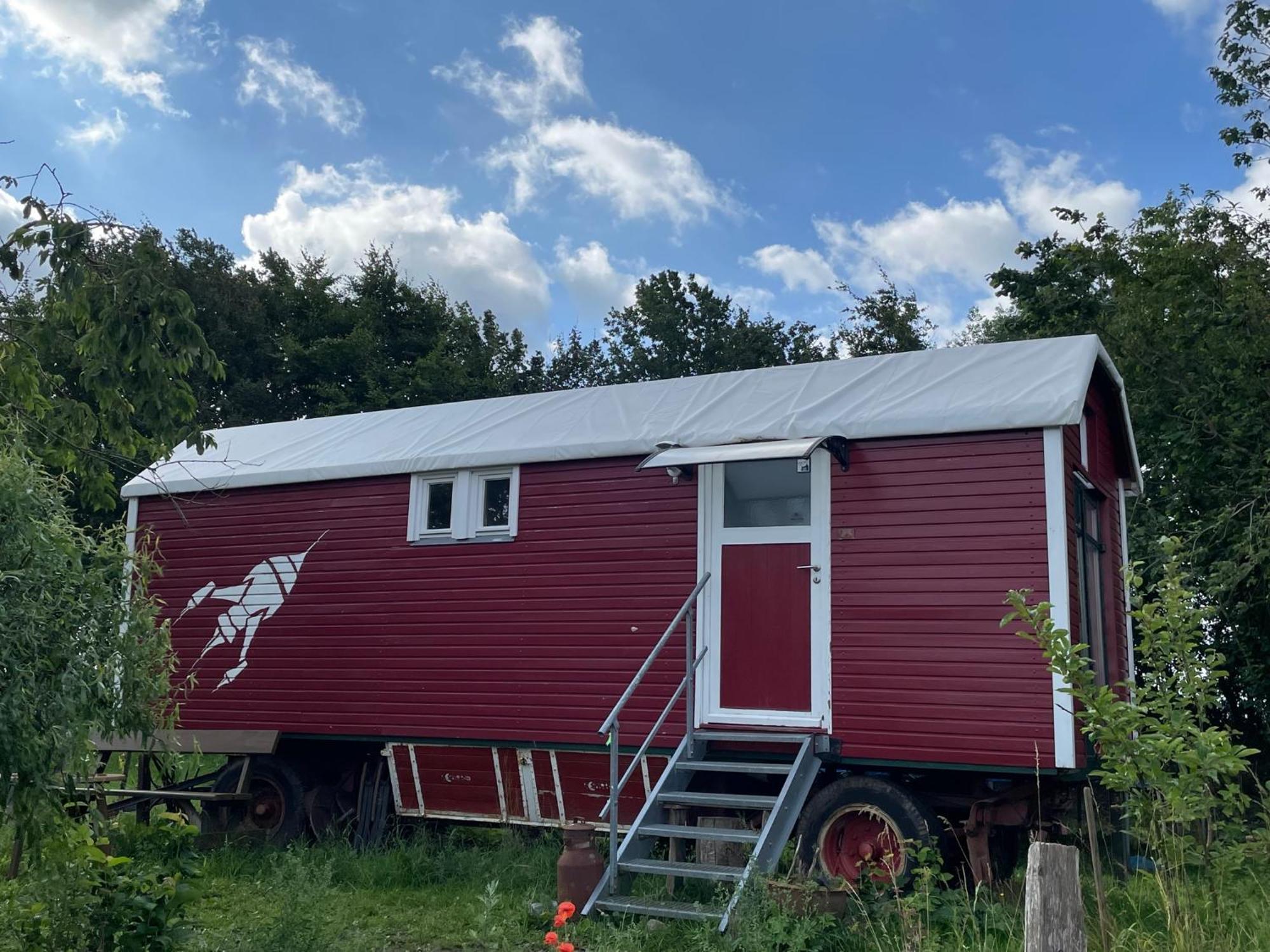 Zirkuswagen Nahe Ostsee Und Schlei Wagersrott Dış mekan fotoğraf